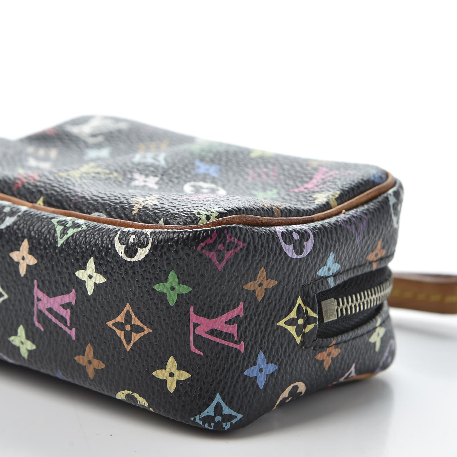 Louis Vuitton Monogram Multicolor Trousse Wapity Black 6 of 7
