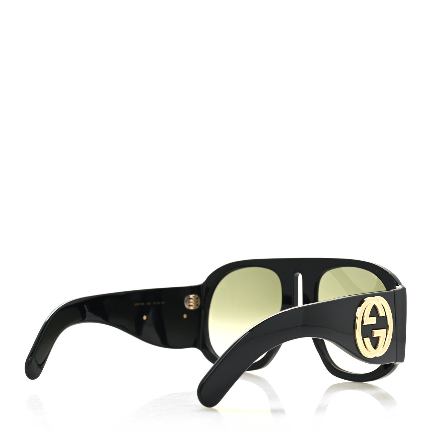 Oversized Aviator Sunglasses GG0152S Black