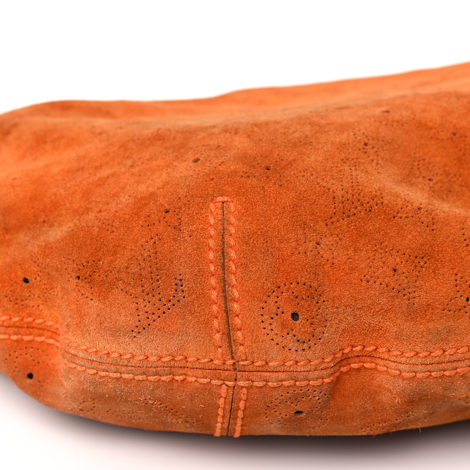 Louis Vuitton Suede Mahina Onatah GM Orange 7 of 8