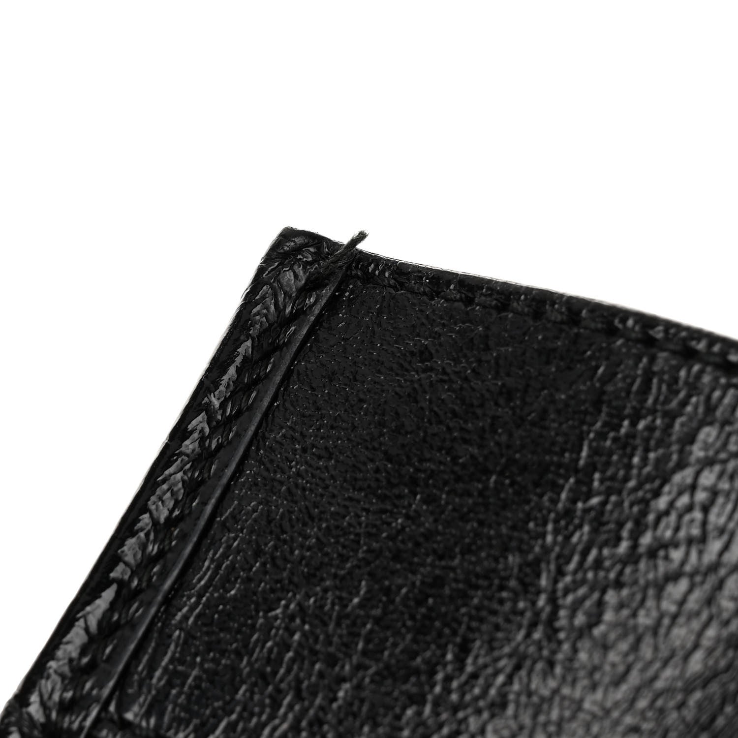 Gucci Suede Patent Large Rajah Chain Tote Nocciola Black 10 of 11
