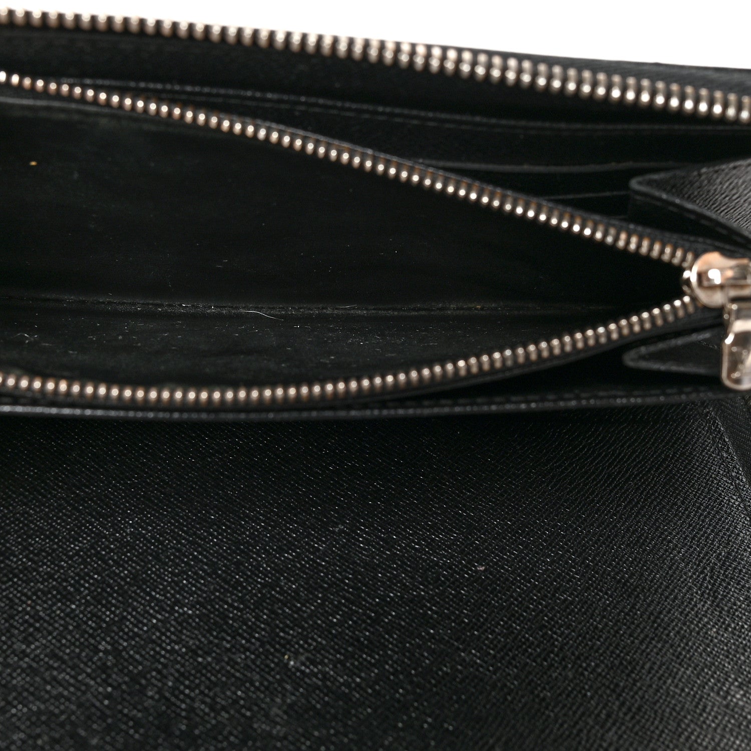 Louis Vuitton Epi Zippy Organizer Wallet Black 6 of 12