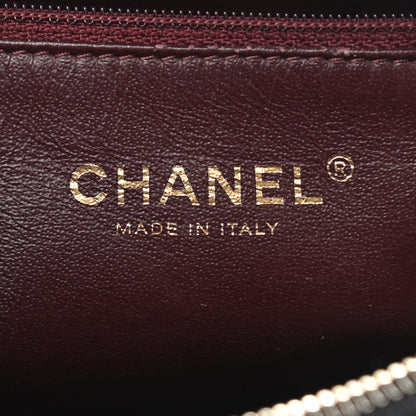 Chanel Lambskin Quilted Small Diamond CC Camera Case Black 6 of 12