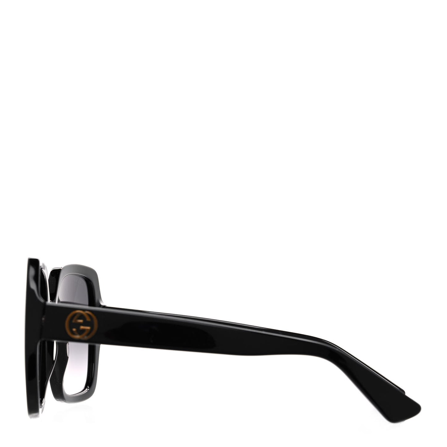 Acetate Square Frame GG0096S Sunglasses Black
