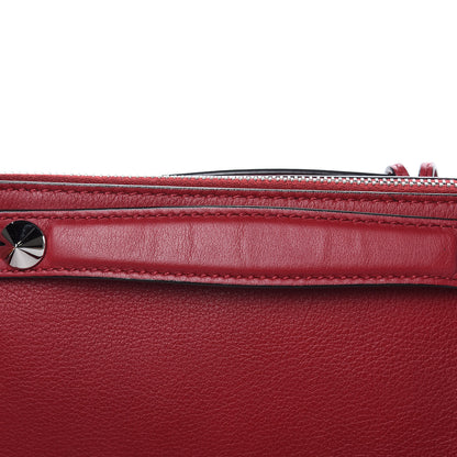 Fendi Vitello Dolce Marmol Medium By The Way Boston Bag Ciliegia 8 of 16