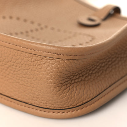 Hermes Taurillon Clemence Amazone Evelyne TPM Chai 9 of 9