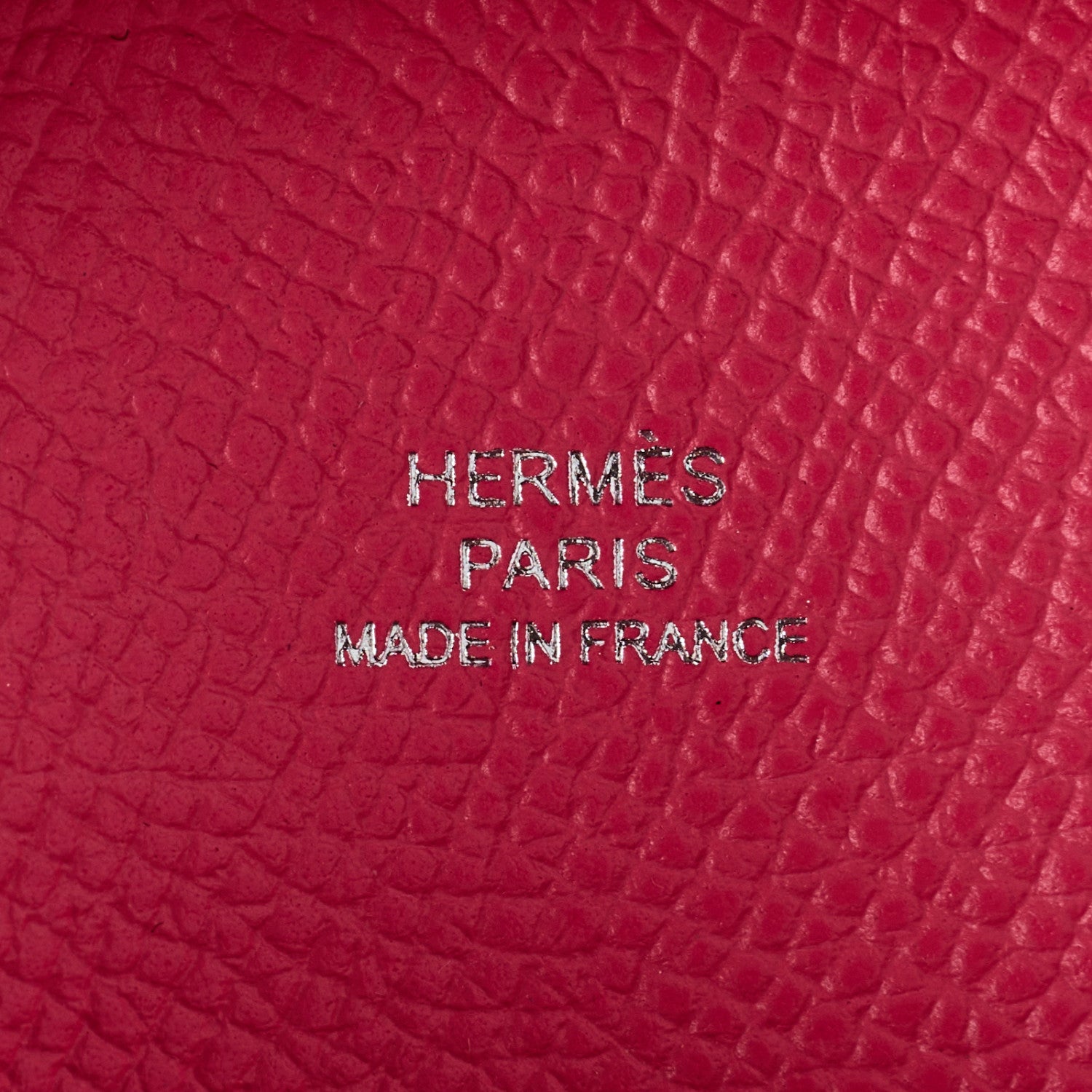 Hermes Epsom Bastia Coin Purse Rose Azalee 6 of 6