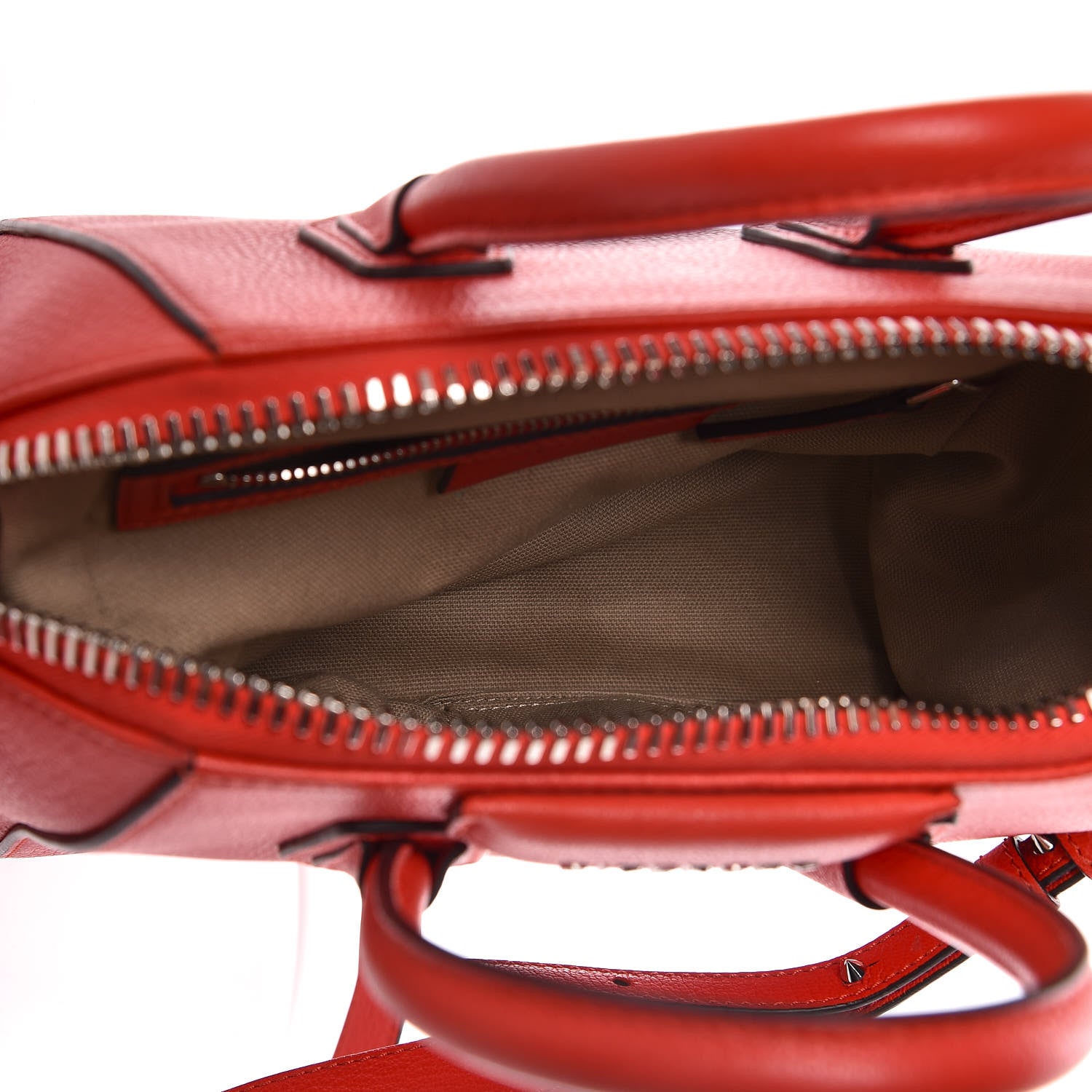 Givenchy Sugar Goatskin Mini Antigona Pop Red 5 of 12