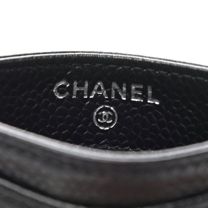 Chanel Caviar Quilted Card Holder Black 6 of 8
