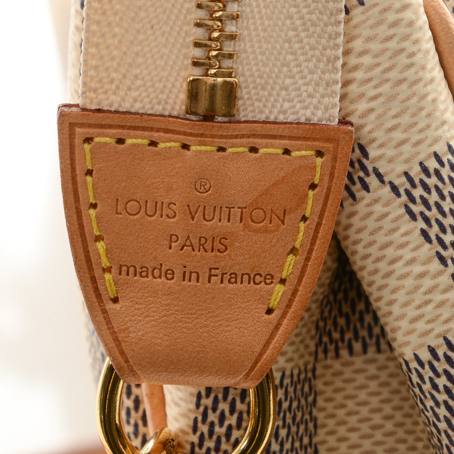 Louis Vuitton Damier Azur Eva Clutch 7 of 7