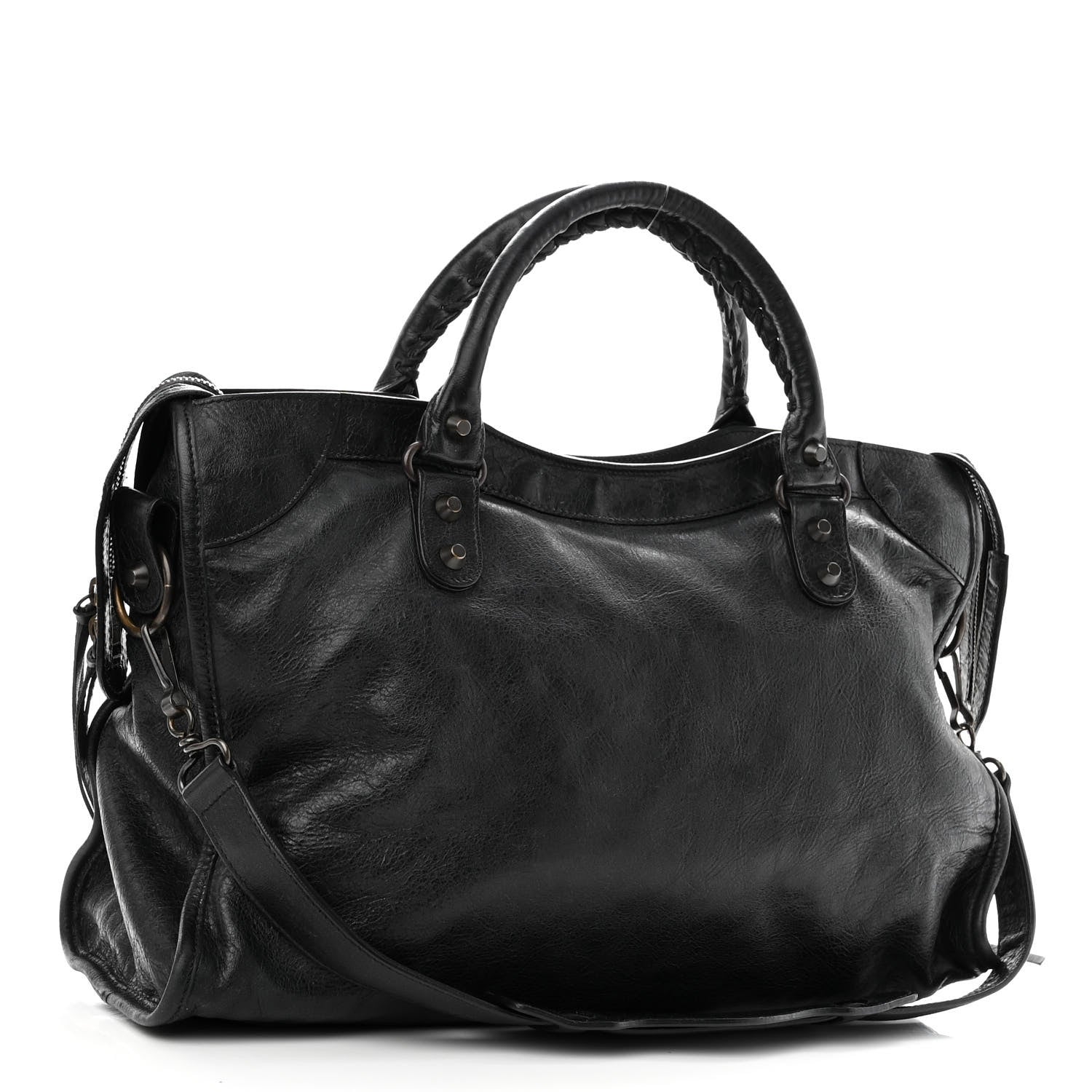 Balenciaga Agneau Classic Hardware City Black 3 of 10