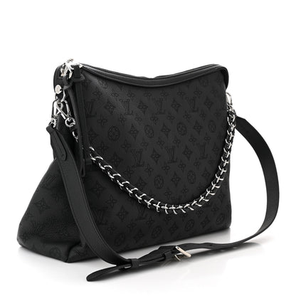 Louis Vuitton Mahina Braided Hand It All MM Black 3 of 9