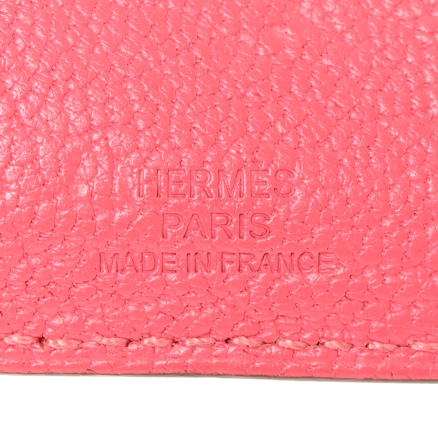 Hermes Chevre Mysore Tarmac PM Passport Holder Rose Lipstick 6 of 10