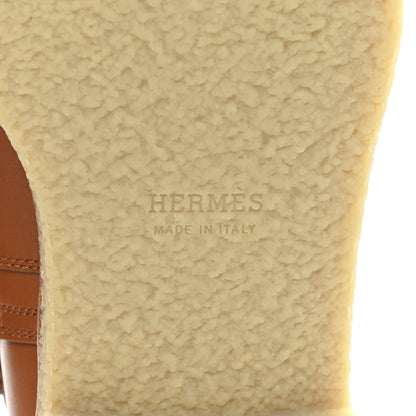 Hermes Heritage Calfskin Follow Ankle Boots 40.5 Naturel 7 of 9