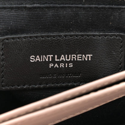 Saint Laurent Calfskin Y Quilted Monogram Toy Loulou Crossbody Bag Light Natural 6 of 11