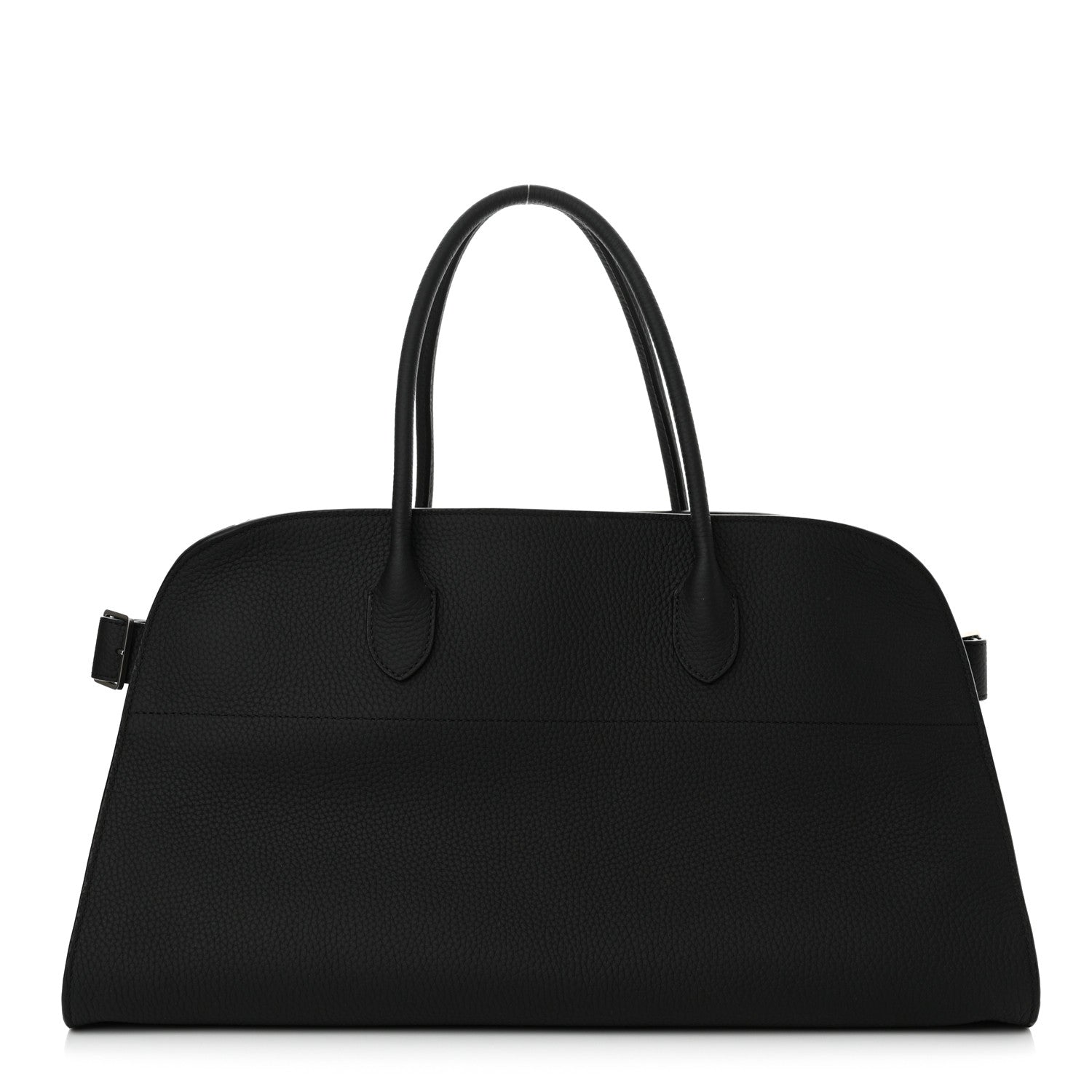 The Row Grained Calfskin EW Margaux Black 1 of 9