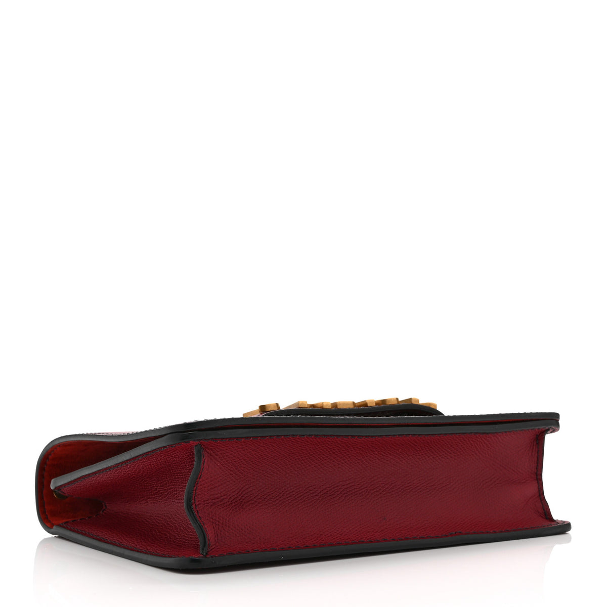 Christian Dior Grained Calfskin J'Adior Chain Flap Bag Red 4 of 10