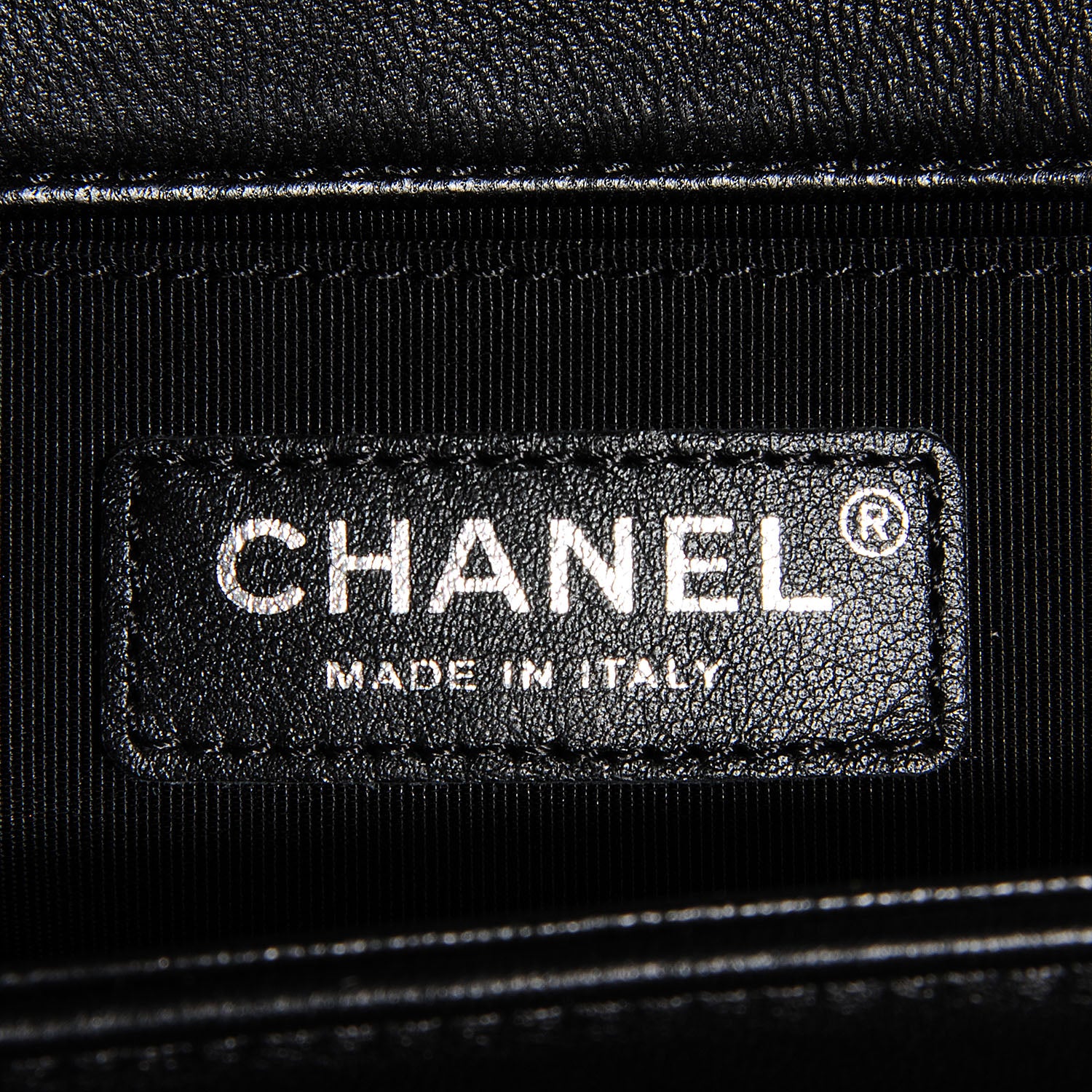 Chanel Calfskin Medium Boy Flap Black 7 of 8