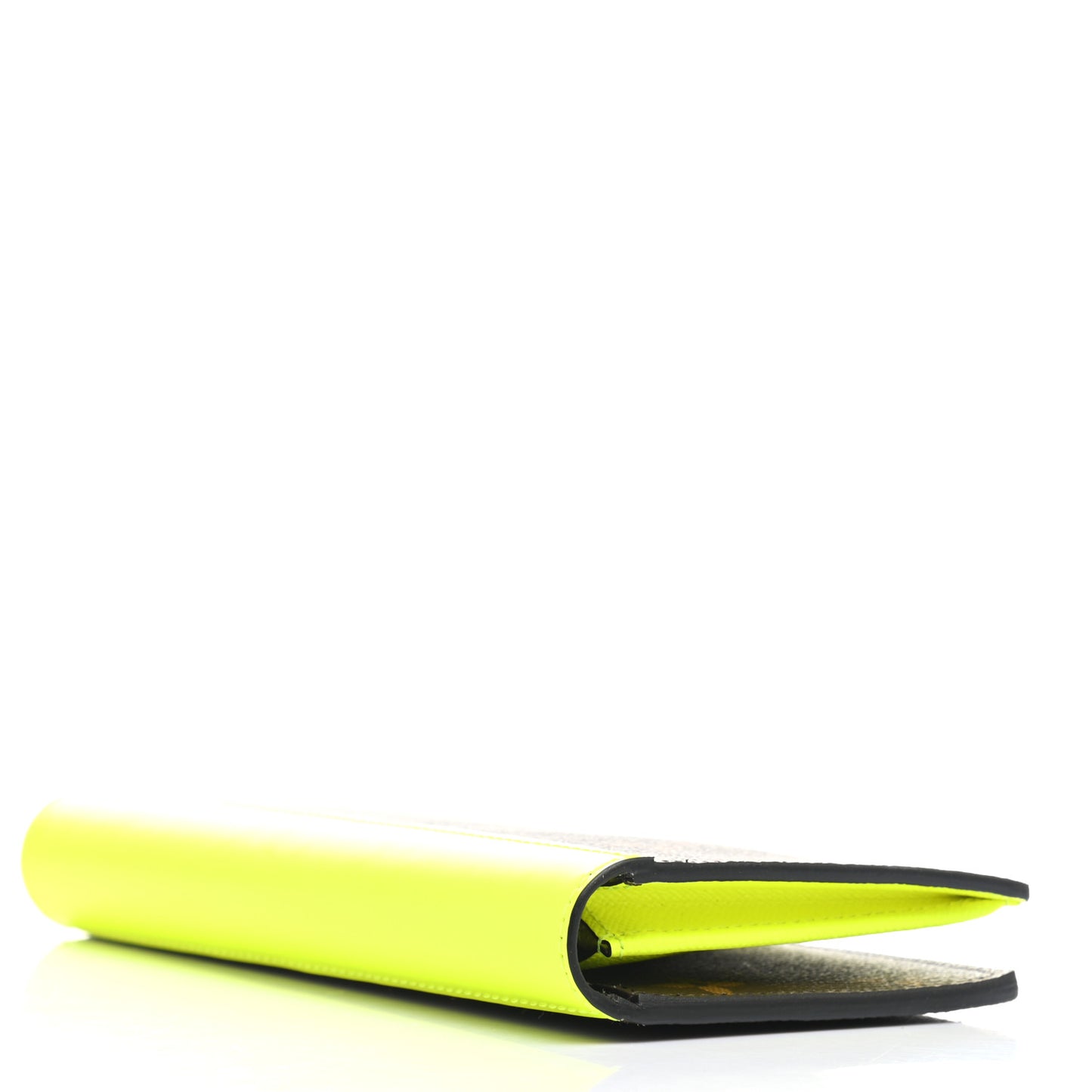 Monogram Macassar Brazza Wallet Florescent Yellow