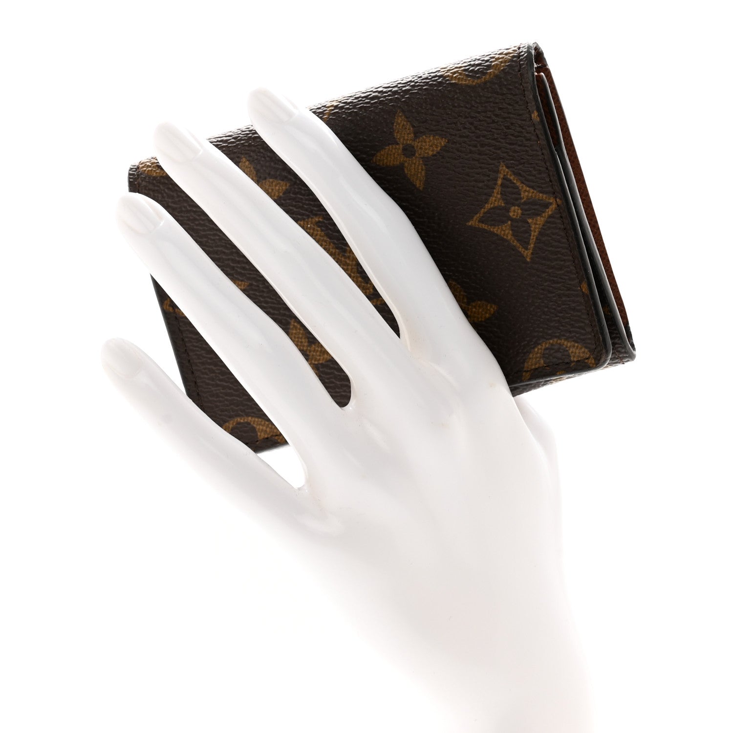 Louis Vuitton Monogram Enveloppe Carte De Visite 2 of 8