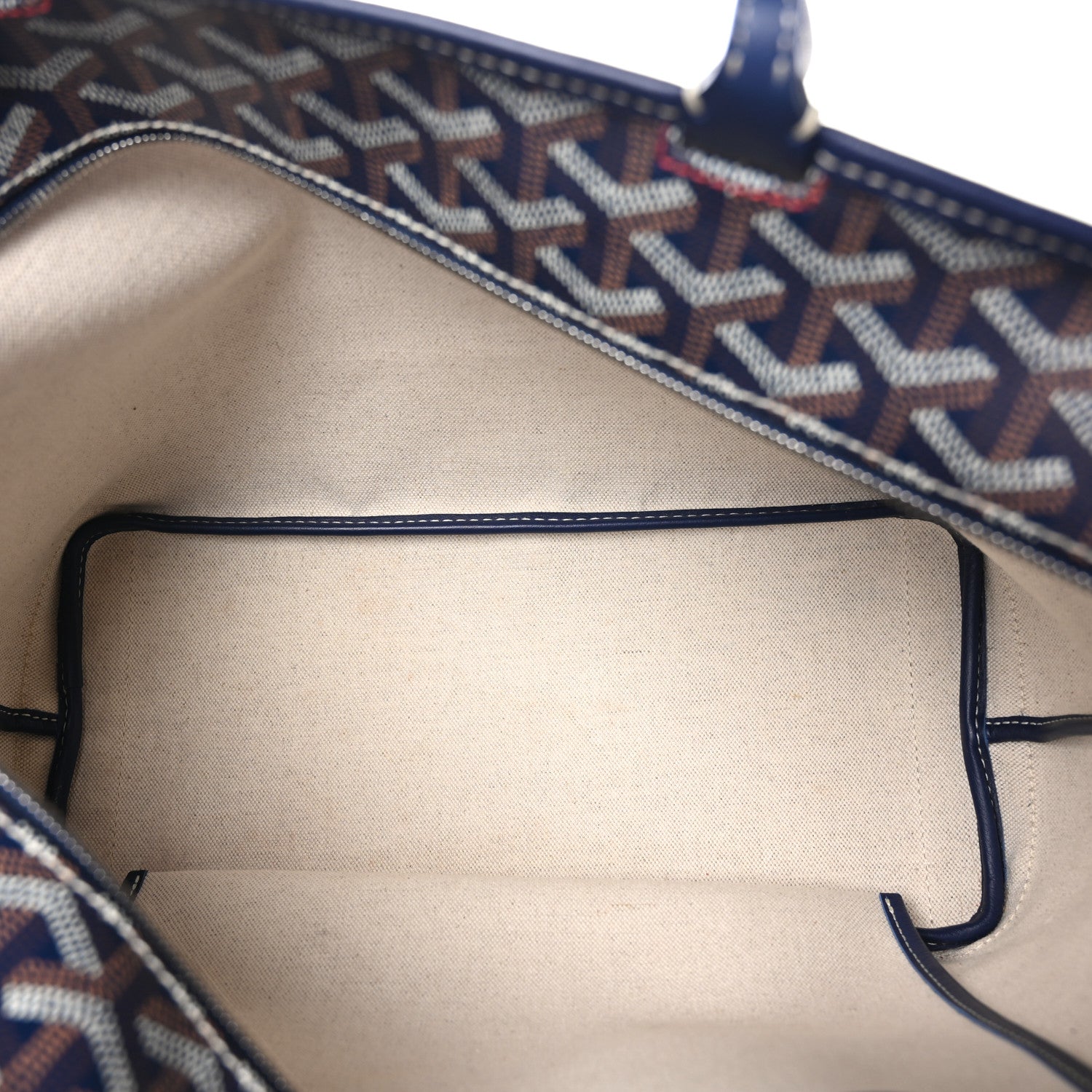 Goyard Goyardine Artois PM Navy 5 of 11
