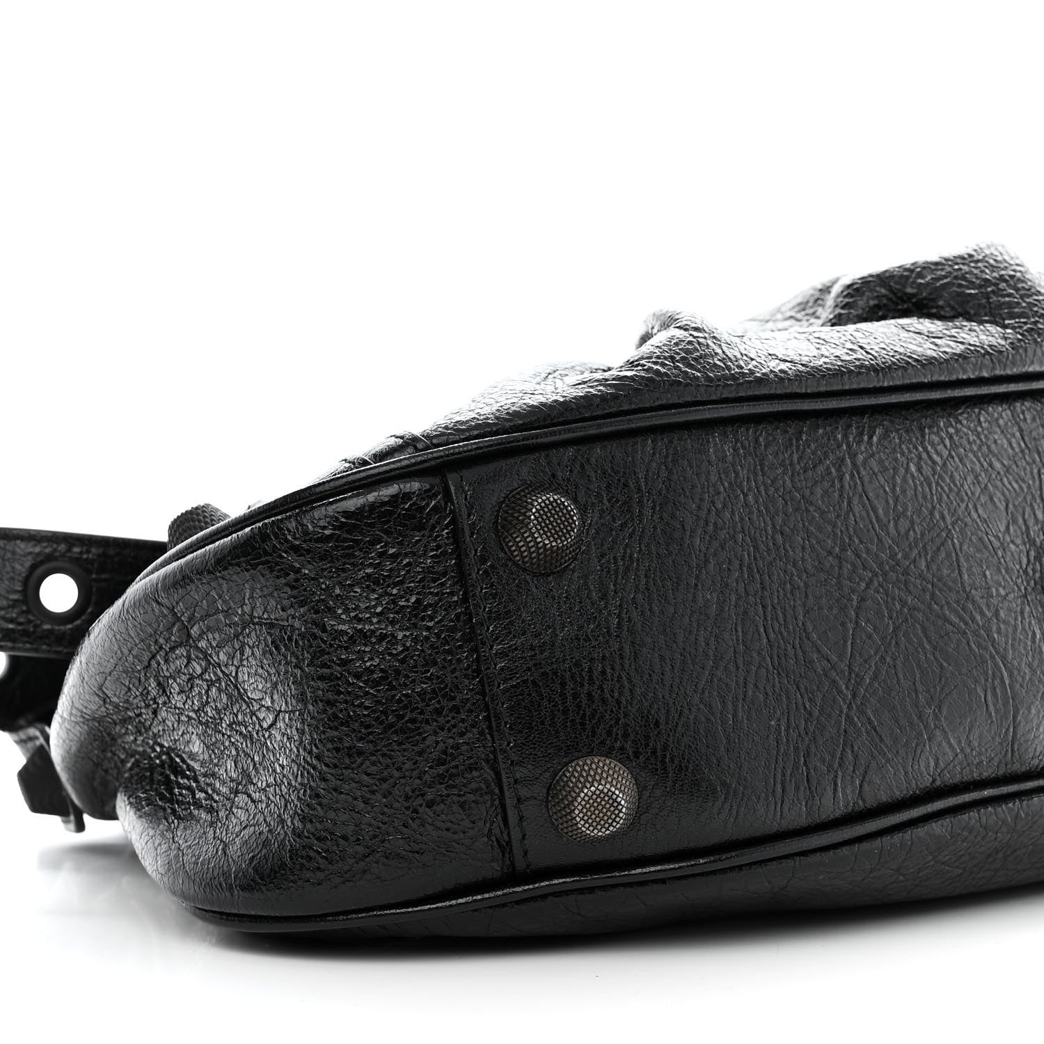 Balenciaga Agneau Arena Monochrome Small Le Cagole Shoulder Bag Black 8 of 9