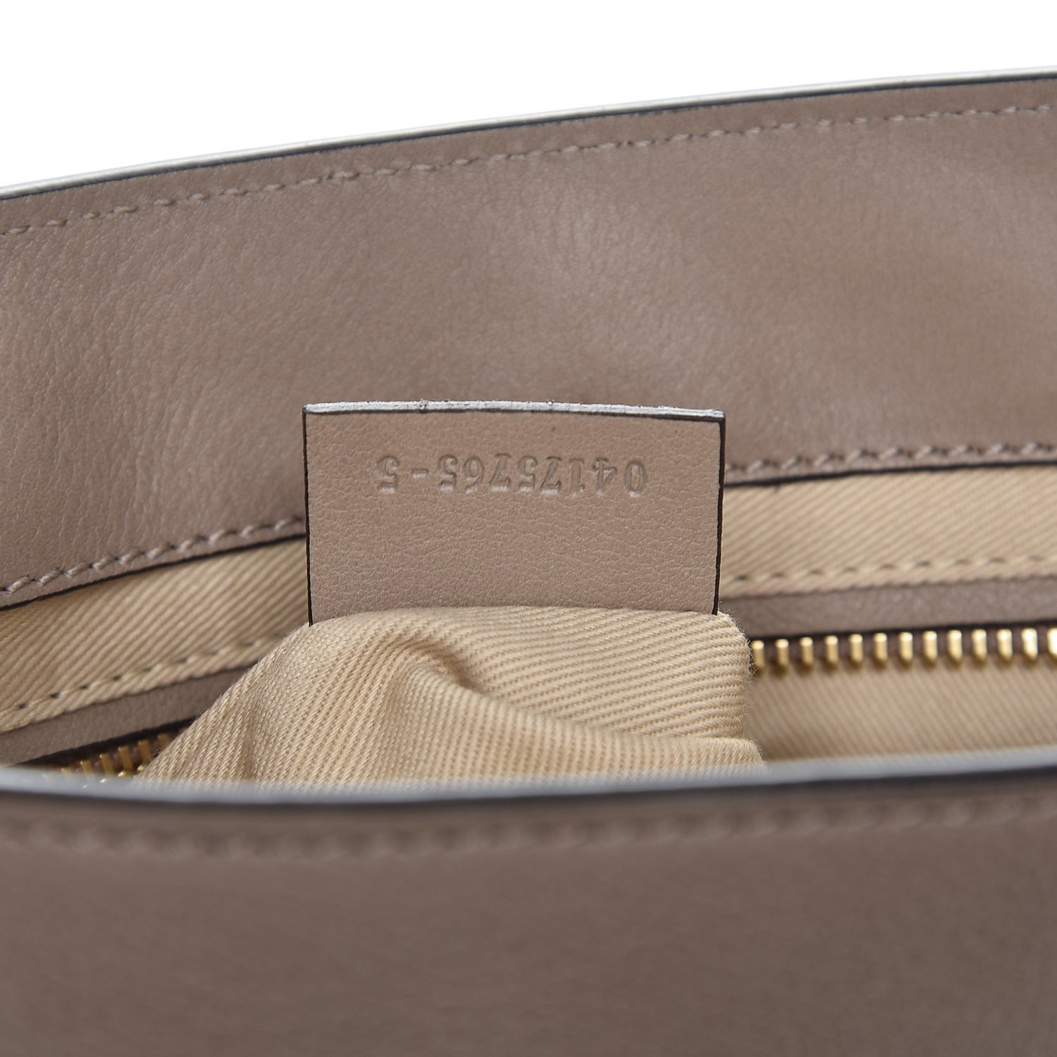 Chloe Suede Calfskin Small Faye Backpack Motty Grey 7 of 10