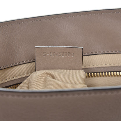 Chloe Suede Calfskin Small Faye Backpack Motty Grey 7 of 10