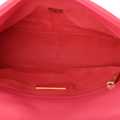 Chanel Lambskin Quilted Medium Chanel 19 Flap Light Pink 5 of 11