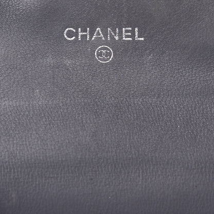 Chanel Patent Quilted Flap Card Holder Brown 5 of 9