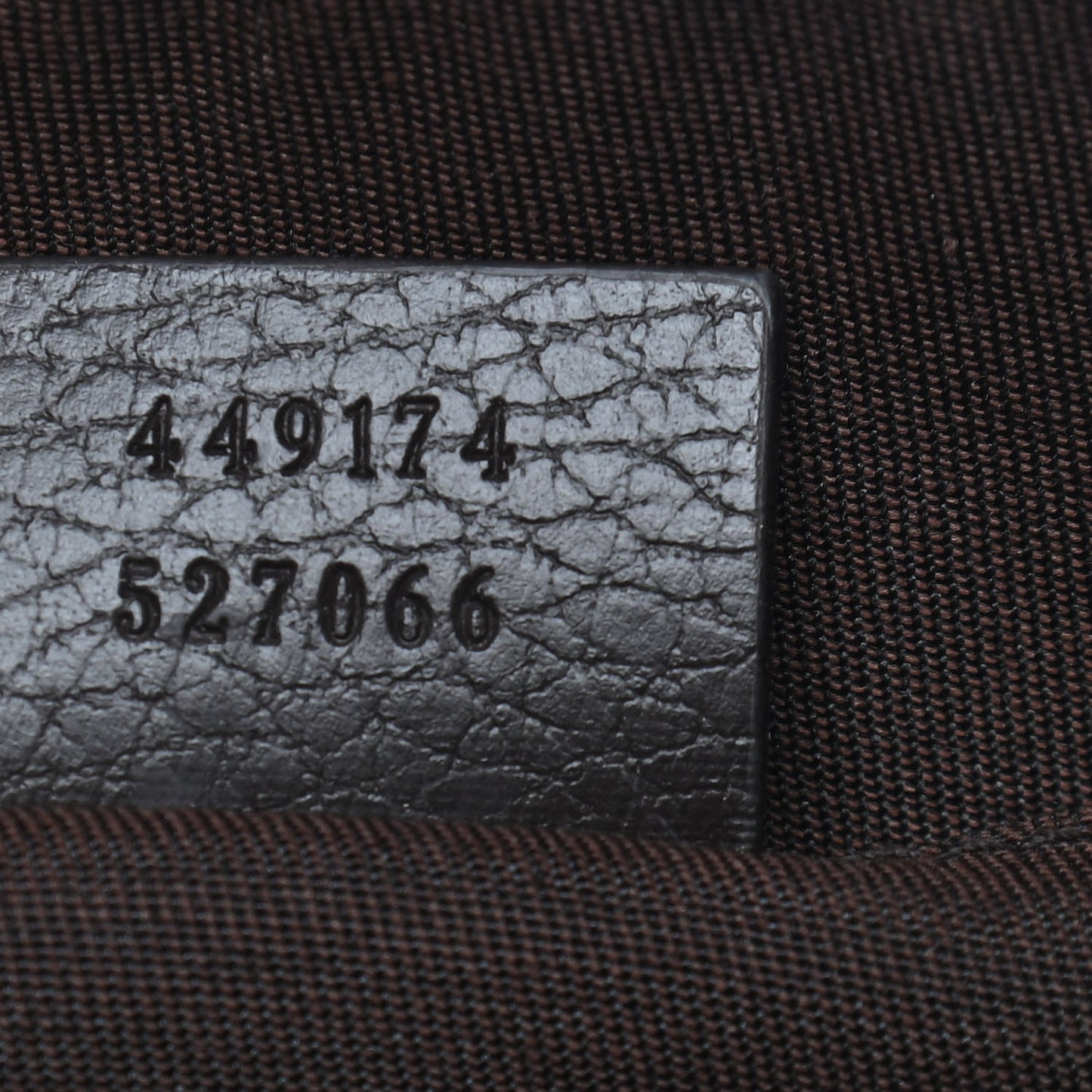 Monogram Belt Bag Dark Brown