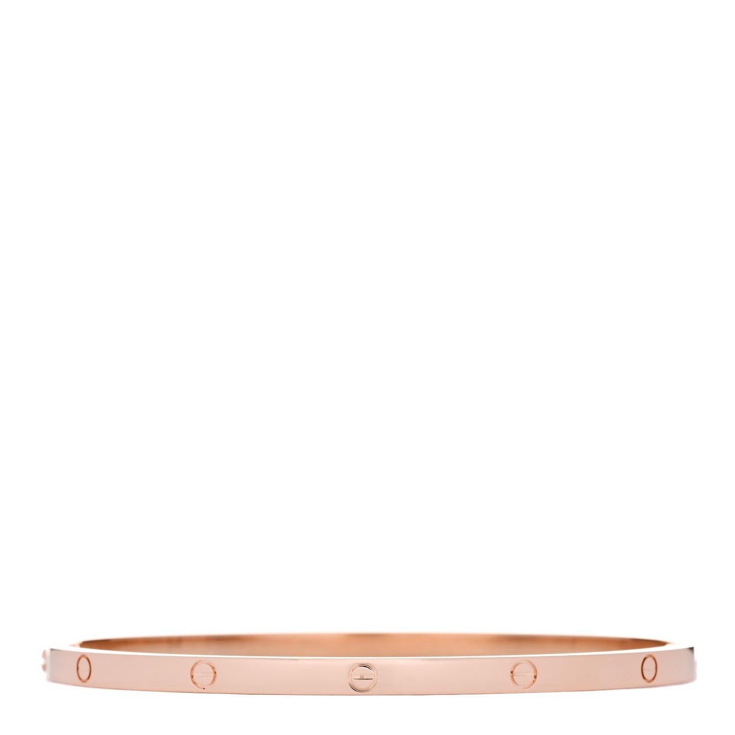 Cartier 18K Pink Gold Small LOVE Bracelet 19 2 of 8