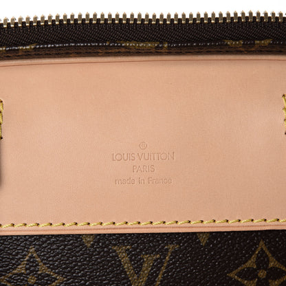 Louis Vuitton Monogram Alize 2 Compartment Luggage Travel Bag 8 of 9