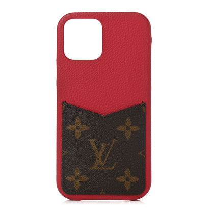 Louis Vuitton Monogram iPhone 12/12 Pro Bumper Scarlet 1 of 8