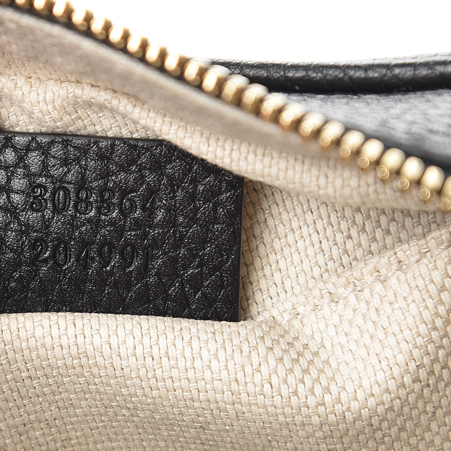 Gucci Pebbled Calfskin Small Soho Disco Bag Black 7 of 7