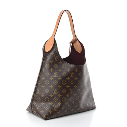 Louis Vuitton Monogram Flower Hobo Beige 2 of 9