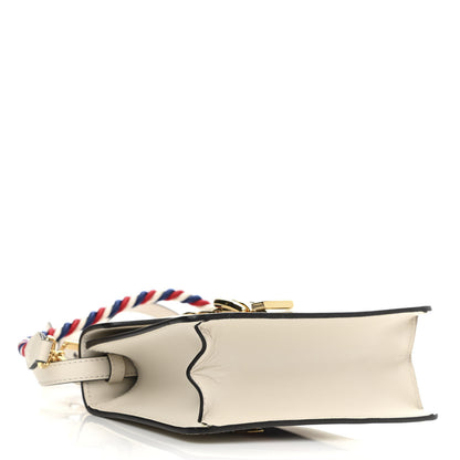 Gucci Calfskin Mini Sylvie Top Handle Bag White 4 of 12