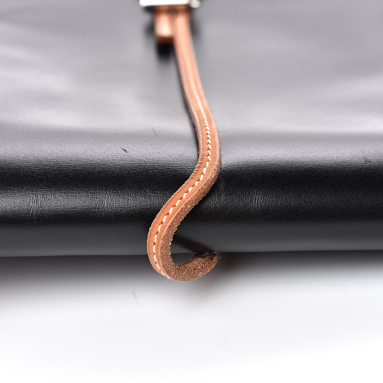 Hermes Box Tote Black Orange 10 of 12