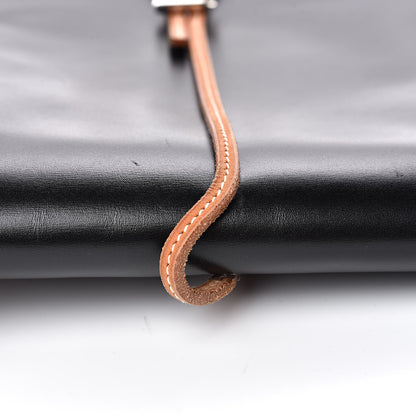 Hermes Box Tote Black Orange 10 of 12