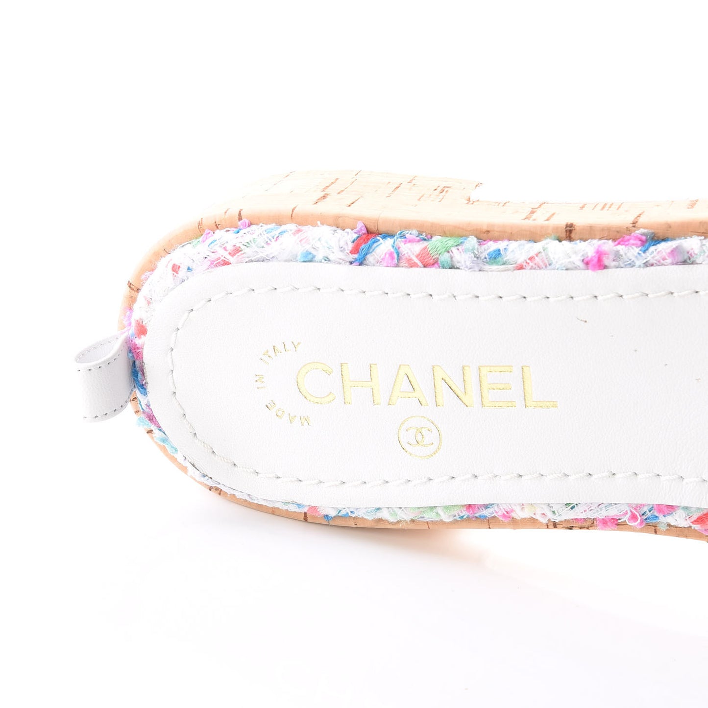 Tweed Logo Mules 40.5 Multicolor