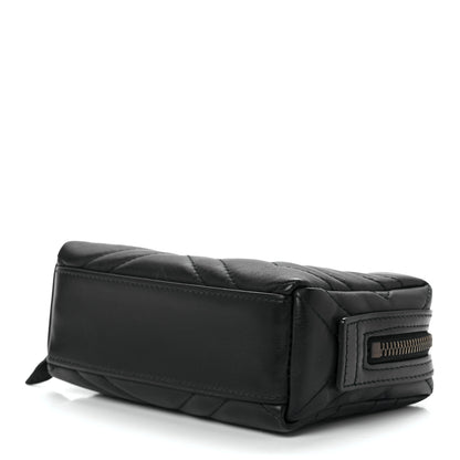 Gucci Calfskin Matelasse GG Marmont Cosmetic Case Black 9 of 11