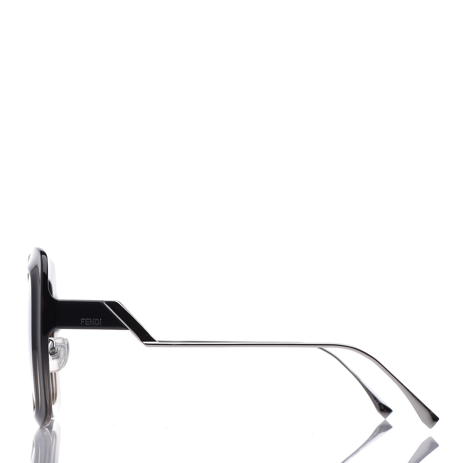 Fendi Square Sunglasses FF 0317/S Black Grey 3 of 7