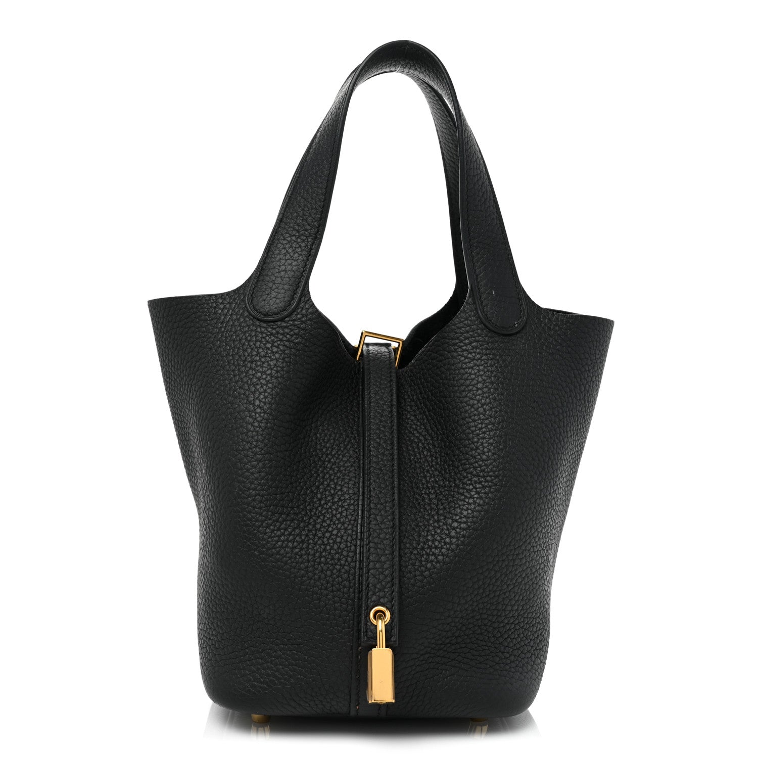 Hermes Taurillon Clemence Picotin Lock 18 PM Black 1 of 10