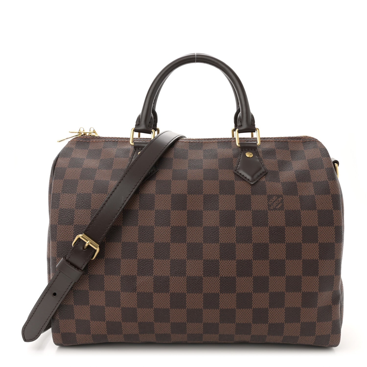 Louis Vuitton Damier Ebene Speedy Bandouliere 30 1 of 11