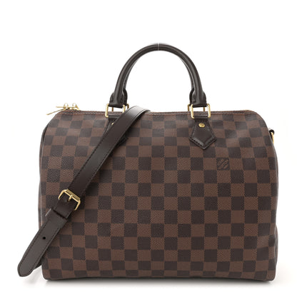 Louis Vuitton Damier Ebene Speedy Bandouliere 30 1 of 11