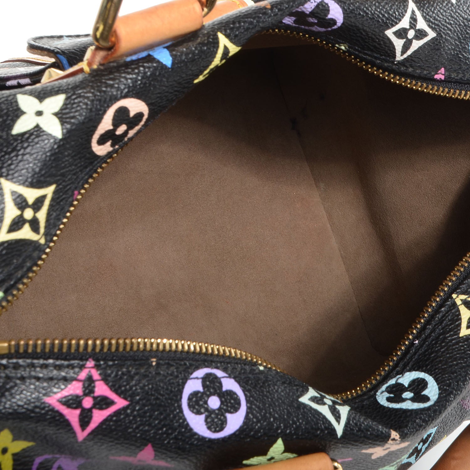 Louis Vuitton Monogram Multicolor Speedy 30 Black 5 of 7