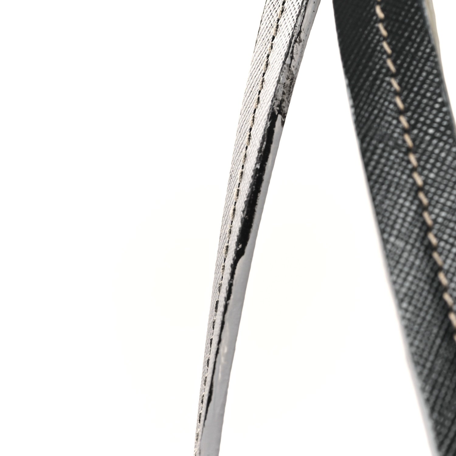 Prada Tessuto Nylon Saffiano Shopping Tote Black 13 of 13