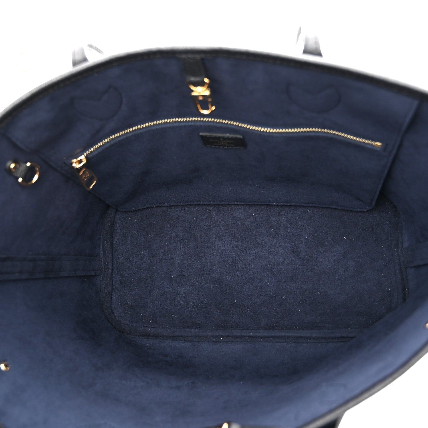 Louis Vuitton Empreinte Monogram Giant Neverfull MM Black 6 of 11