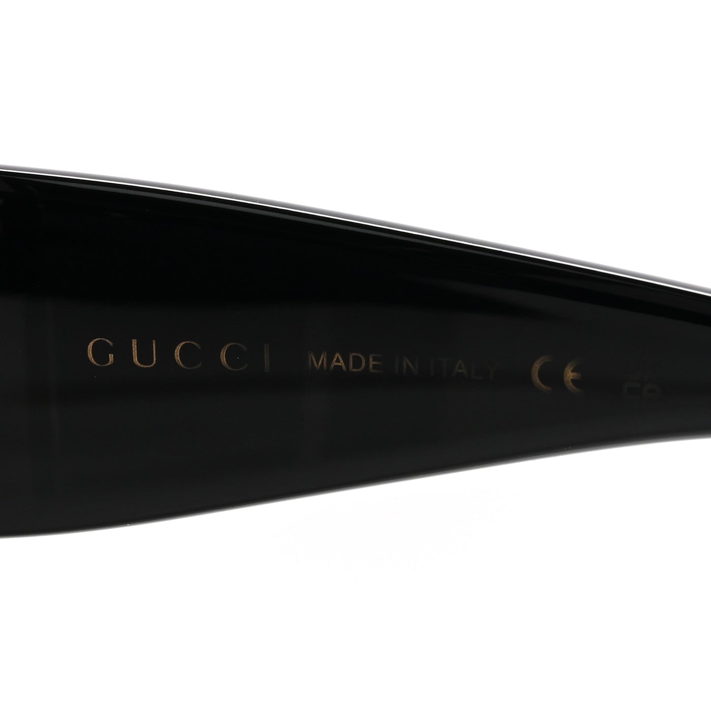 Acetate Square GG Marmont Logo Sunglasses GG1975S Black