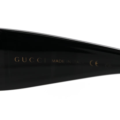 Gucci Acetate Square GG Marmont Logo Sunglasses GG1975S Black 6 of 7
