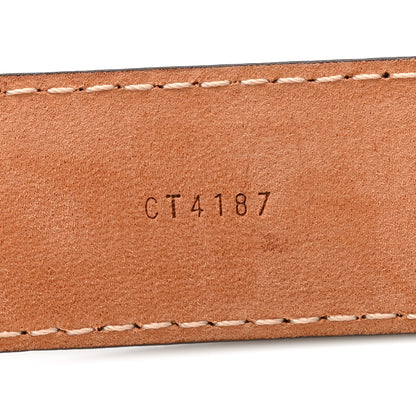 Louis Vuitton Mini Monogram 25mm LV Initiales 80 32 Belt 7 of 8